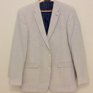 Tommy Hillfigure white/blue pinstriped sportscoat